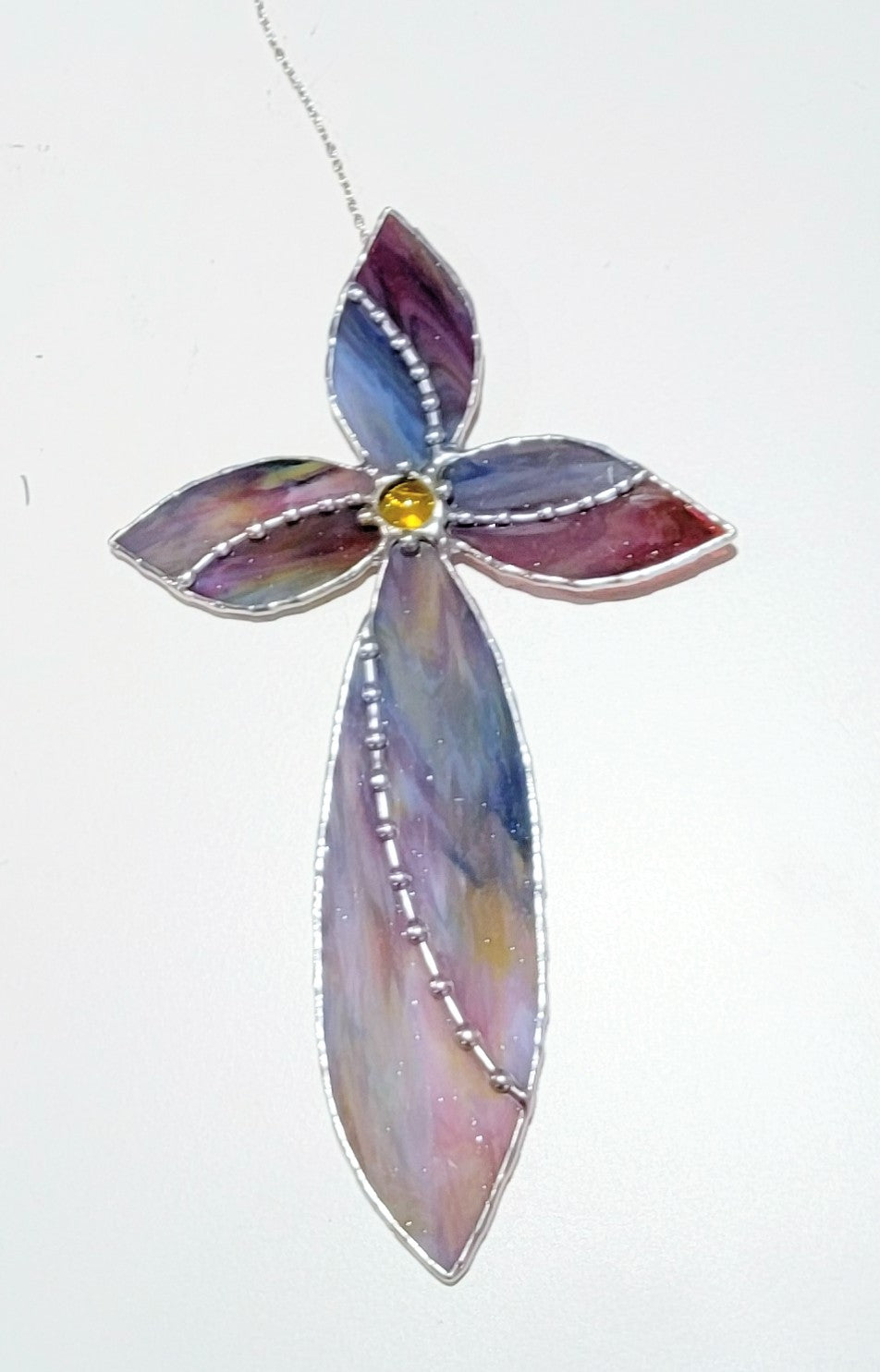Stained-Glass Cross