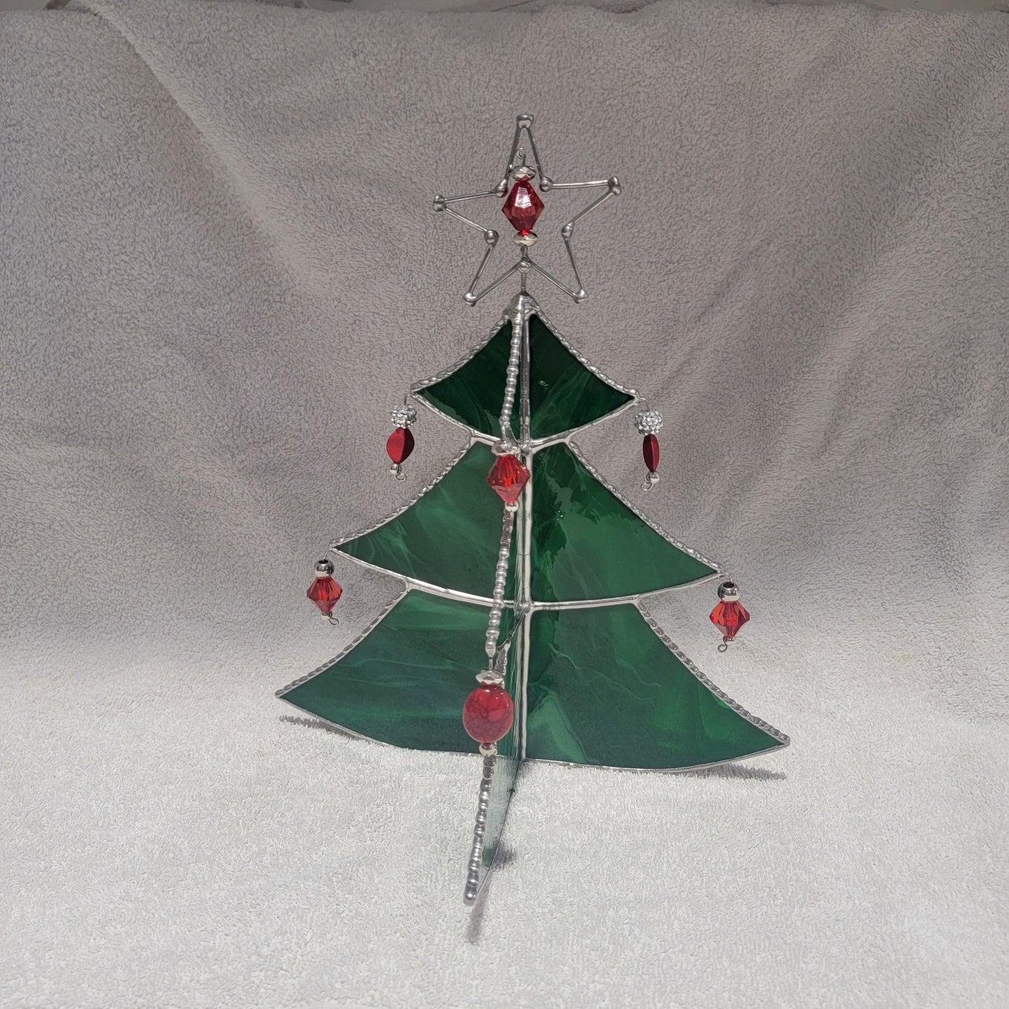 3D Stained-Glass Christmas Tree