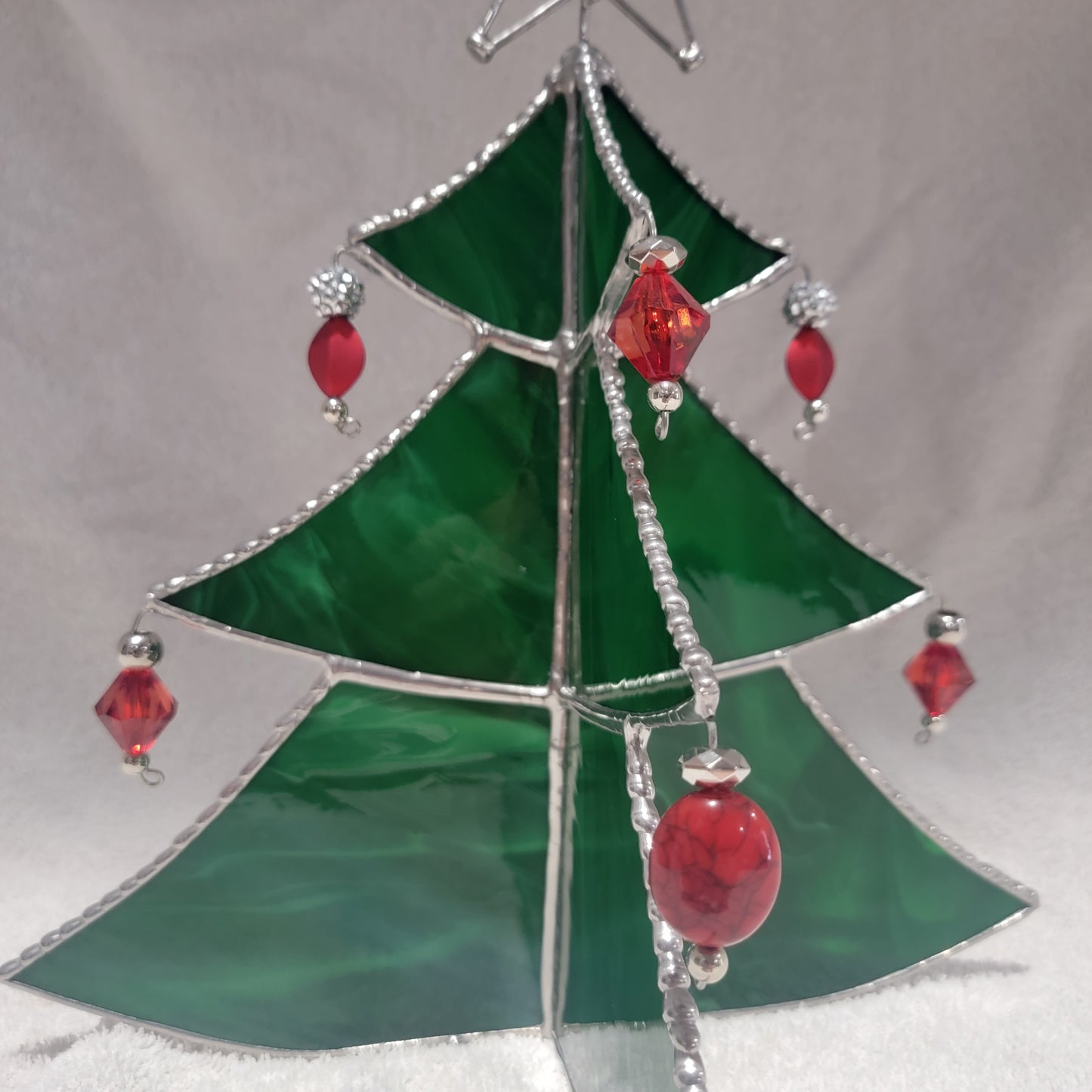 3D Stained-Glass Christmas Tree