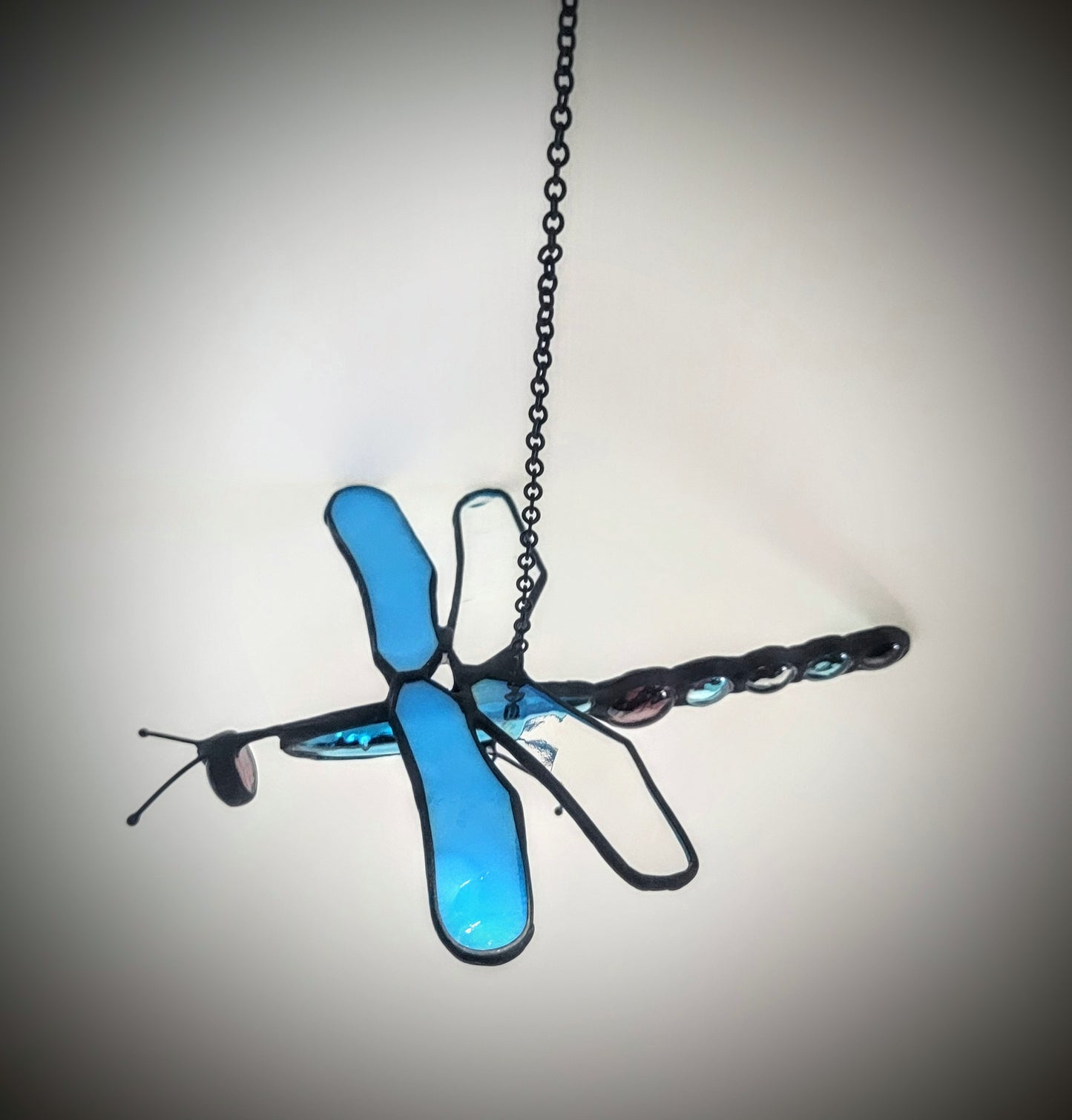 3D Stained-Glass Dragonfly