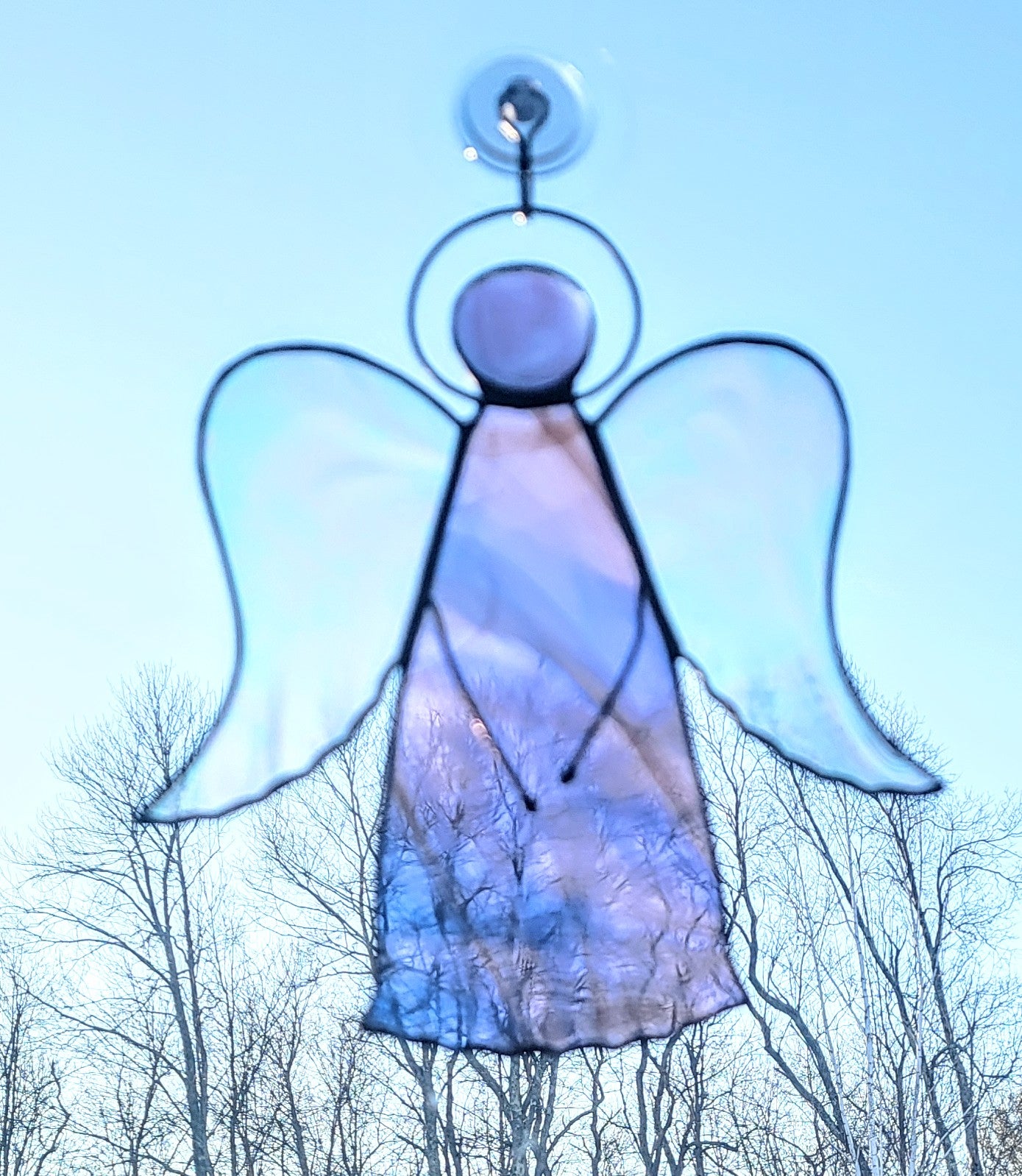 Stained-Glass Suncatcher- Angel