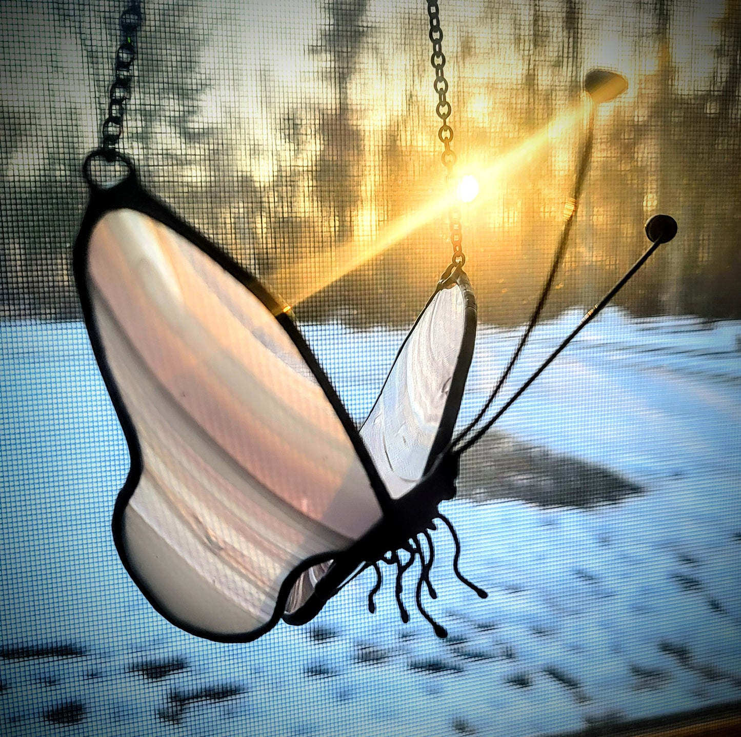 3D Stained-Glass Butterfly