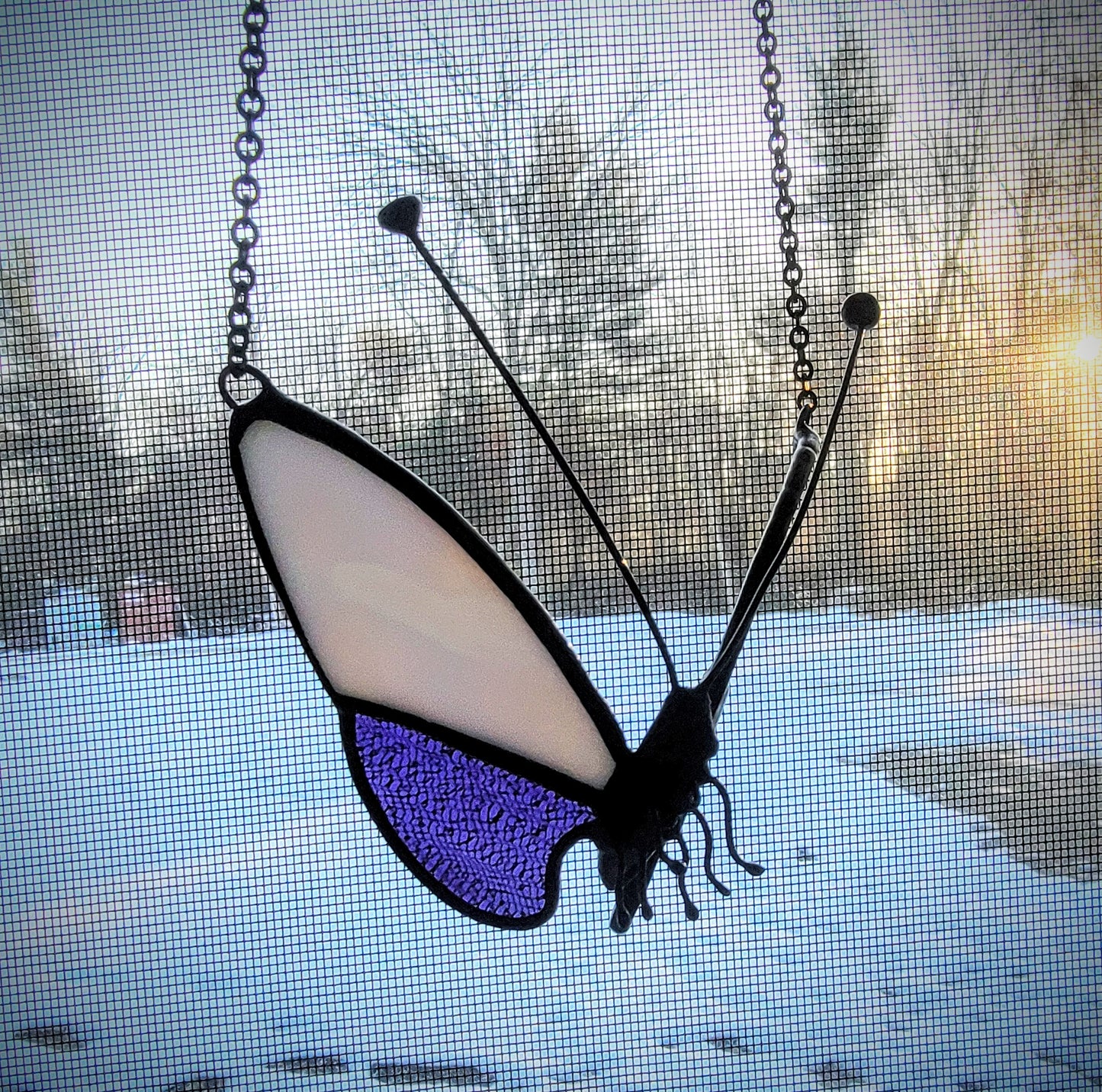 3D Stained-Glass Butterfly