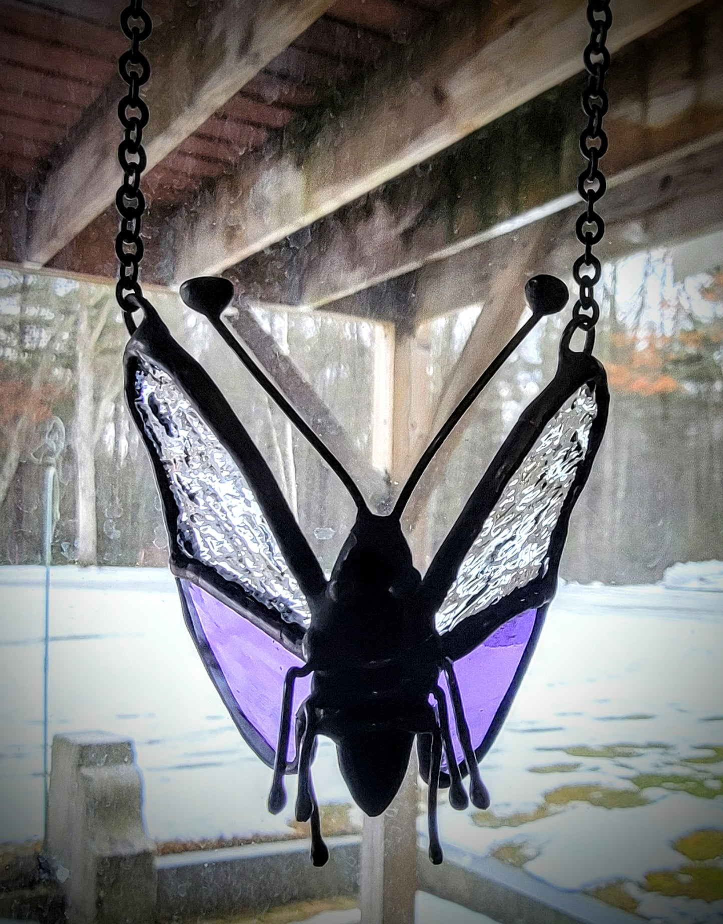 3D Stained-Glass Butterfly