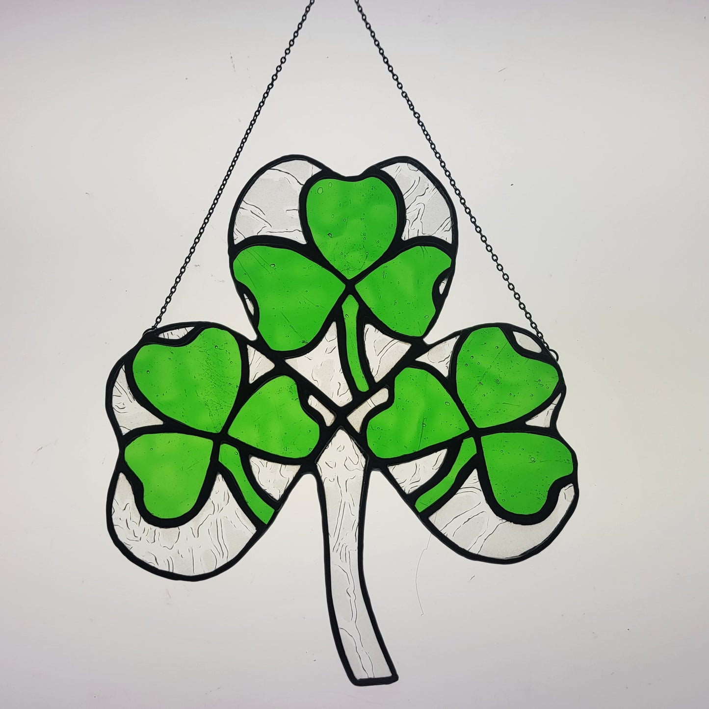 Stained-Glass Suncatcher- 3 in 1 Shamrock