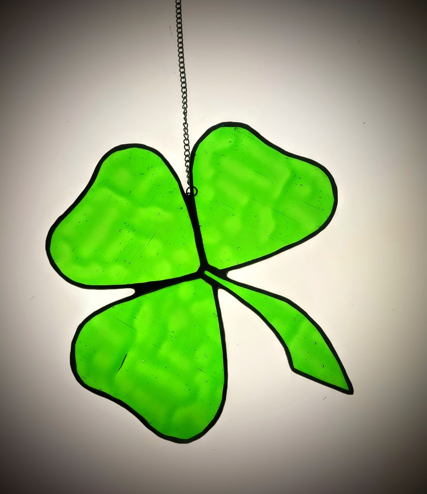 Stained-Glass Suncatcher- Shamrock