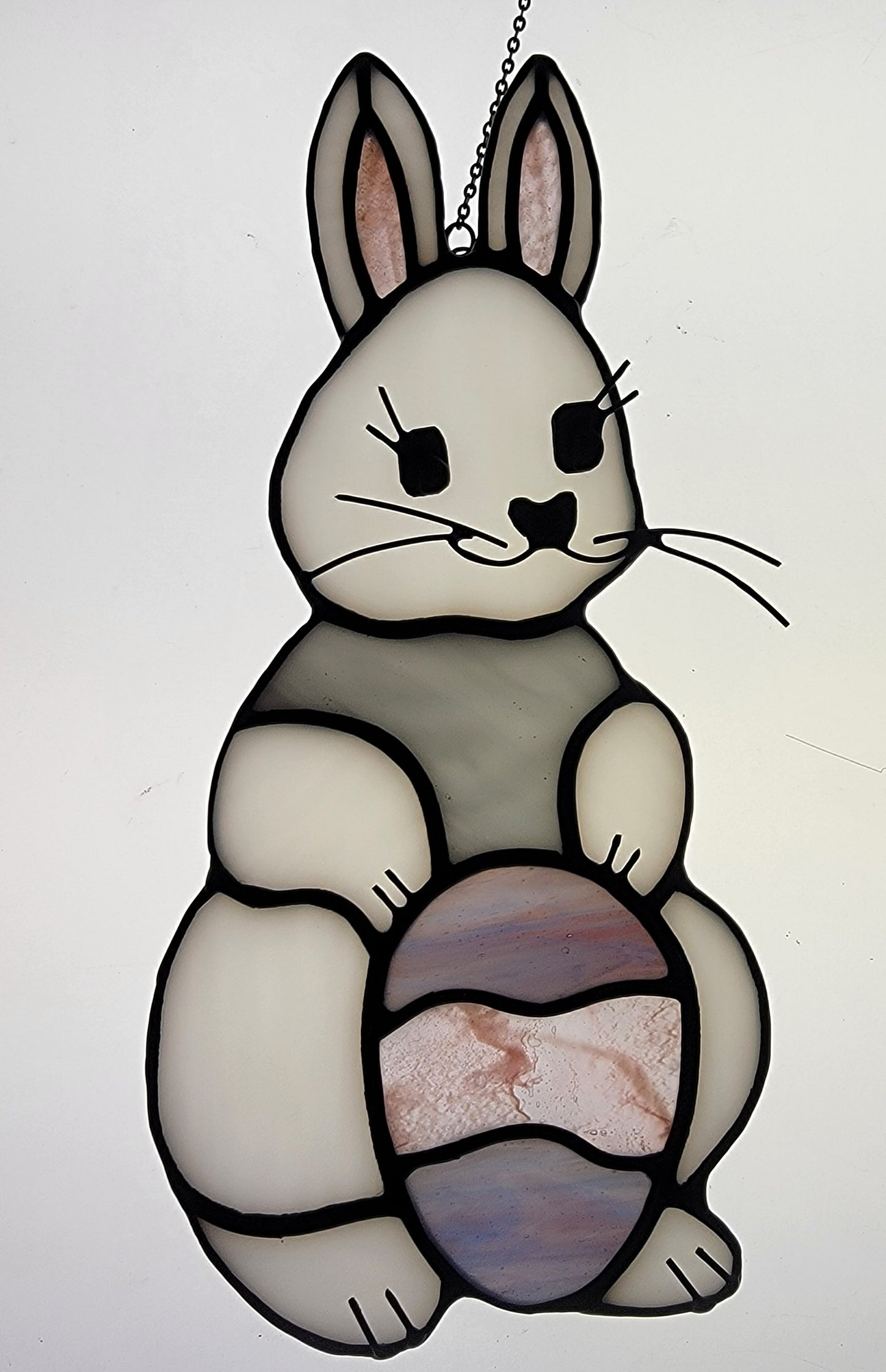 Stained-Glass Suncatcher- Easter Bunny