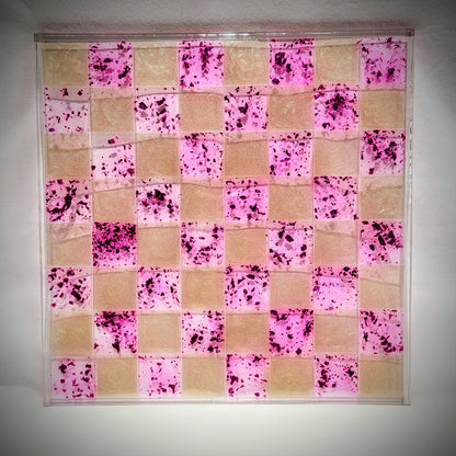 Resin Chess Board with Resin Storage Box