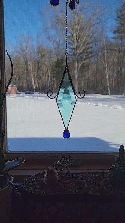 Beveled Jeweled Spinner