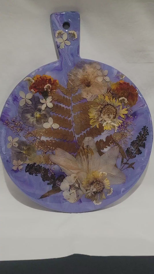 Resin Dried Flower Art